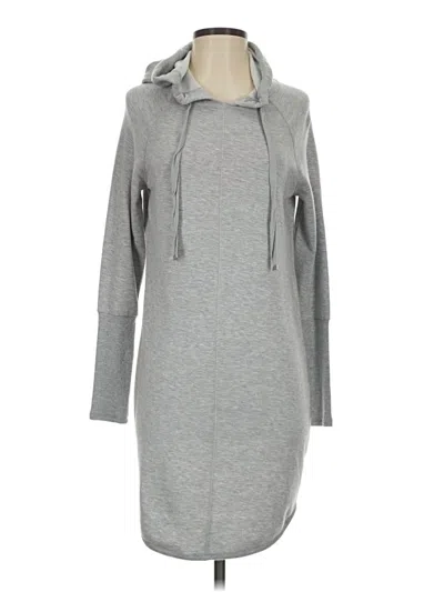 Pre-owned Athleta Casual Dress In Gray