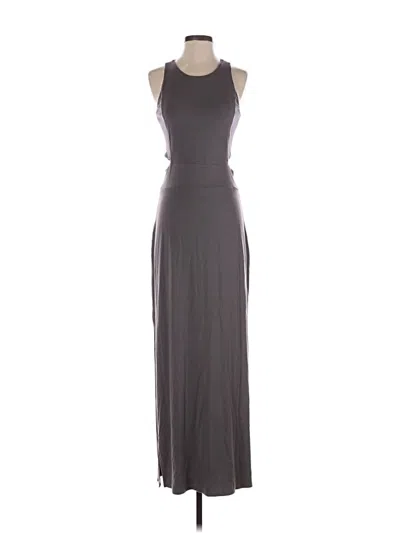Pre-owned Athleta Casual Dress In Gray