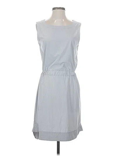 Pre-owned Athleta Casual Dress In Gray