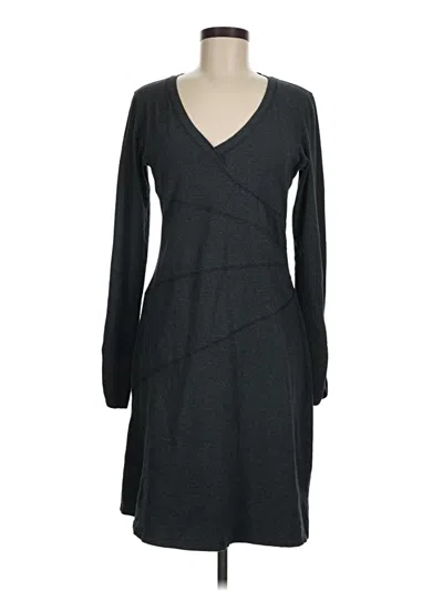 Pre-owned Athleta Casual Dress In Gray