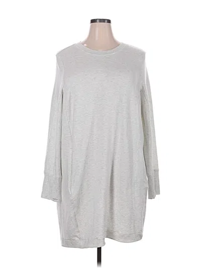 Pre-owned Athleta Casual Dress In Gray