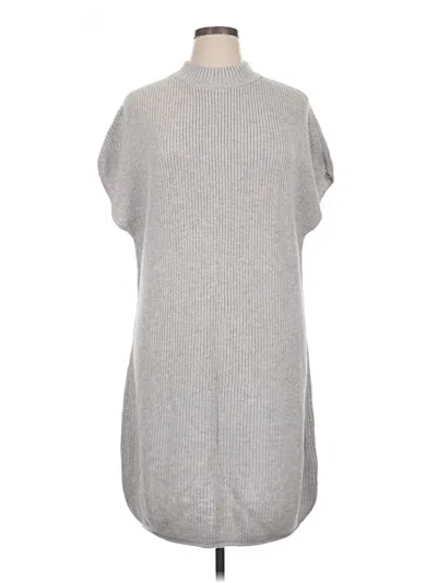 Pre-owned Athleta Casual Dress In Gray