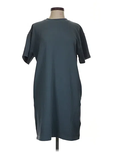 Pre-owned Athleta Casual Dress In Gray
