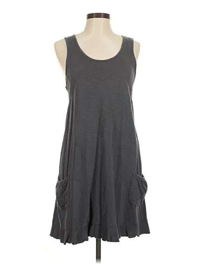 Pre-owned Athleta Casual Dress In Gray