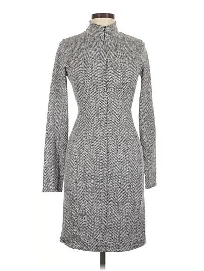 Pre-owned Athleta Casual Dress In Gray