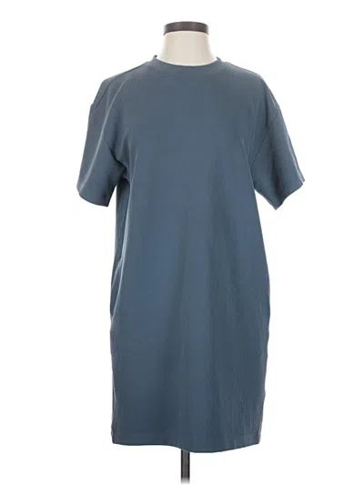 Pre-owned Athleta Casual Dress In Gray