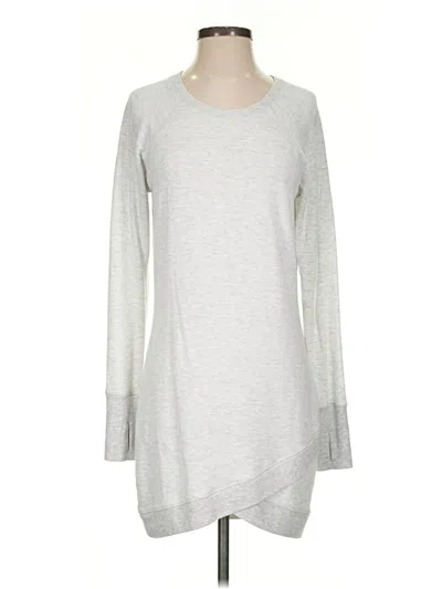 Pre-owned Athleta Casual Dress In Gray