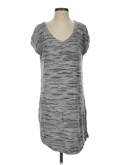 Pre-owned Athleta Casual Dress In Gray