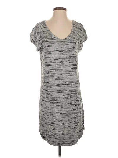 Pre-owned Athleta Casual Dress In Gray