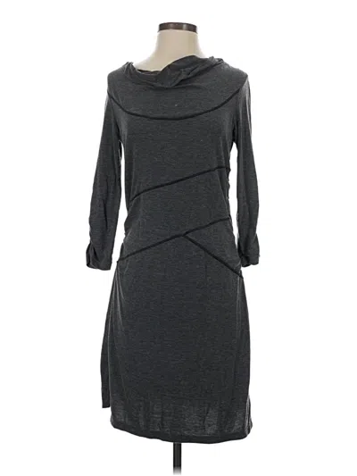 Pre-owned Athleta Casual Dress In Gray