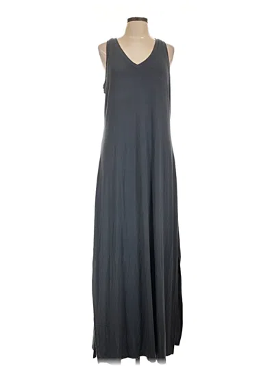 Pre-owned Athleta Casual Dress In Gray