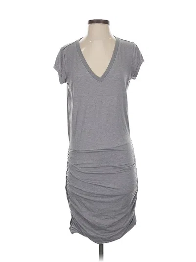 Pre-owned Athleta Casual Dress In Gray