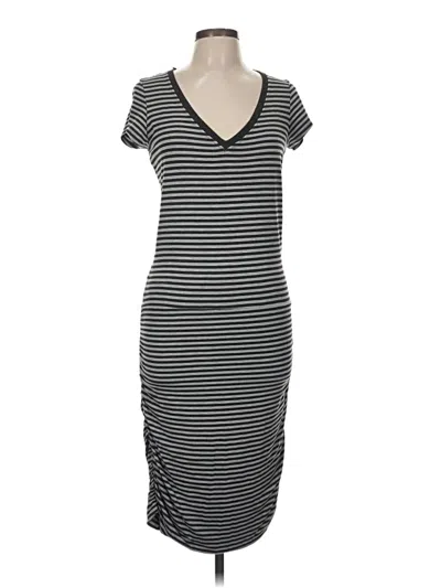 Pre-owned Athleta Casual Dress In Gray