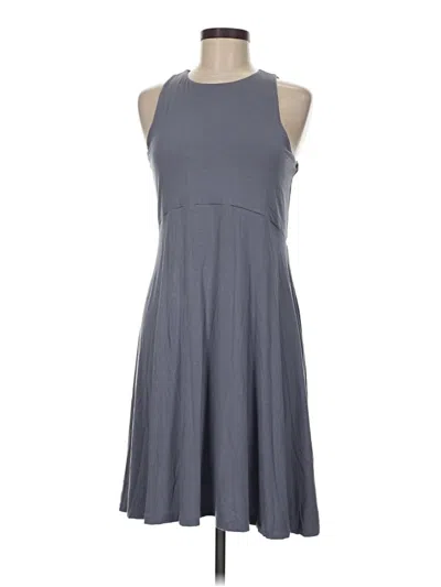 Pre-owned Athleta Casual Dress In Gray