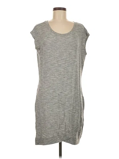 Pre-owned Athleta Casual Dress In Gray