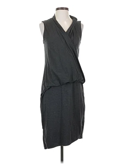 Pre-owned Athleta Casual Dress In Gray
