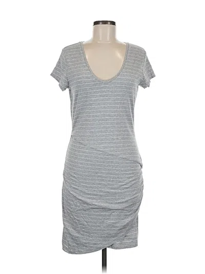 Pre-owned Athleta Casual Dress In Gray