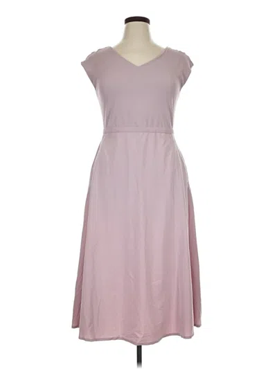 Pre-owned Athleta Casual Dress In Gray