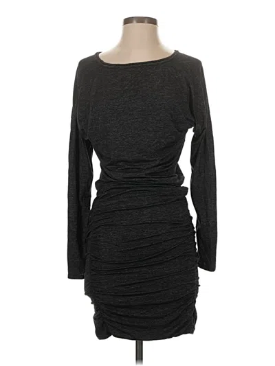 Pre-owned Athleta Casual Dress In Gray
