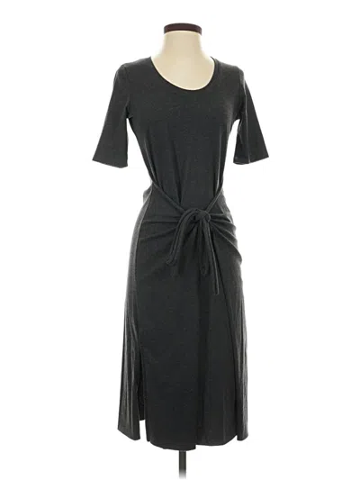 Pre-owned Athleta Casual Dress In Gray