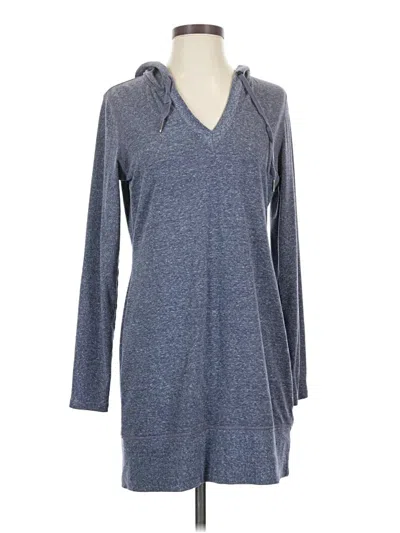 Pre-owned Athleta Casual Dress In Gray