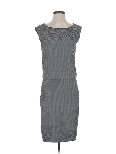 Pre-owned Athleta Casual Dress In Gray