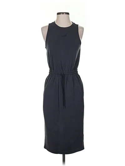 Pre-owned Athleta Casual Dress In Gray