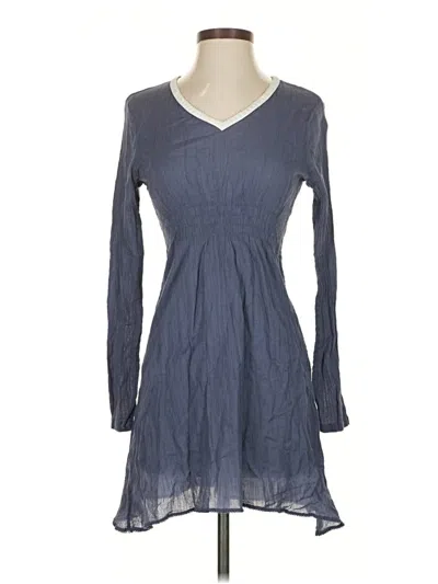 Pre-owned Athleta Casual Dress In Gray