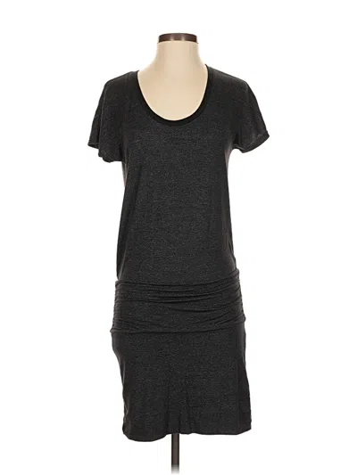 Pre-owned Athleta Casual Dress In Gray