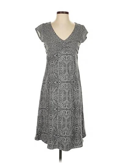 Pre-owned Athleta Casual Dress In Gray