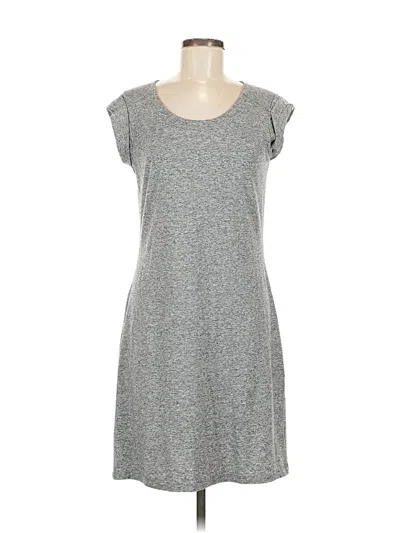 Pre-owned Athleta Casual Dress In Gray