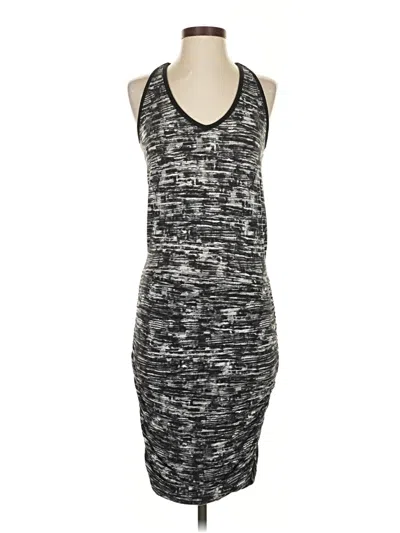 Pre-owned Athleta Casual Dress In Gray