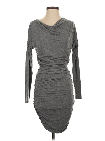 Pre-owned Athleta Casual Dress In Gray