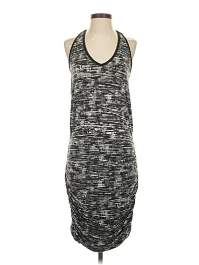 Pre-owned Athleta Casual Dress In Gray