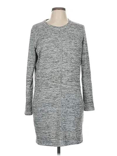 Pre-owned Athleta Casual Dress In Gray