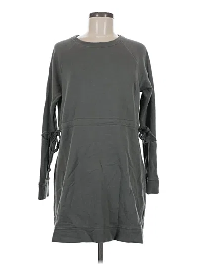 Pre-owned Athleta Casual Dress In Gray