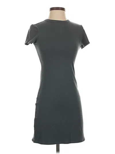 Pre-owned Athleta Casual Dress In Gray