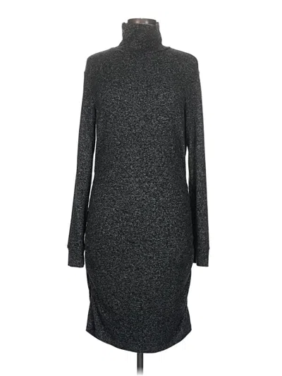 Pre-owned Athleta Casual Dress In Gray