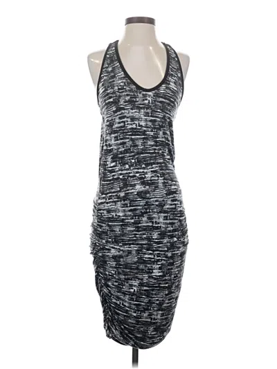 Pre-owned Athleta Casual Dress In Gray