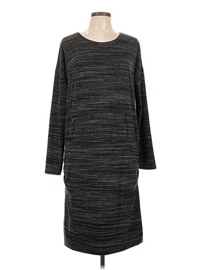 Pre-owned Athleta Casual Dress In Gray
