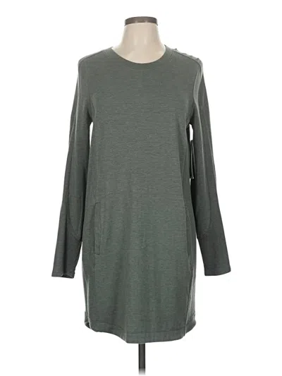 Pre-owned Athleta Casual Dress In Gray