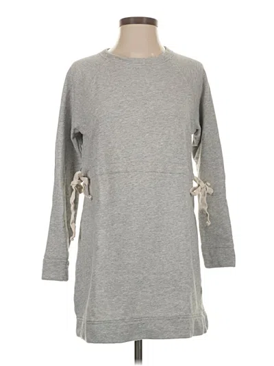 Pre-owned Athleta Casual Dress In Gray