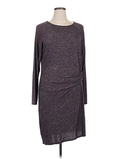 Pre-owned Athleta Casual Dress In Gray
