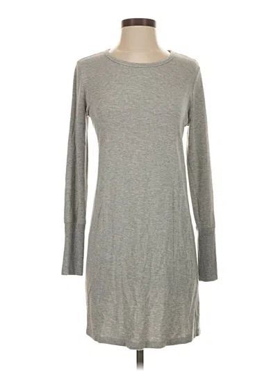 Pre-owned Athleta Casual Dress In Gray