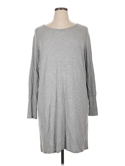 Pre-owned Athleta Casual Dress In Gray