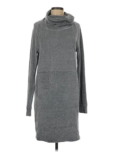 Pre-owned Athleta Casual Dress In Gray