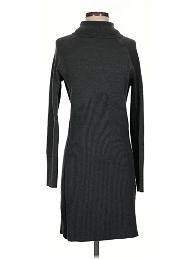 Pre-owned Athleta Casual Dress In Gray