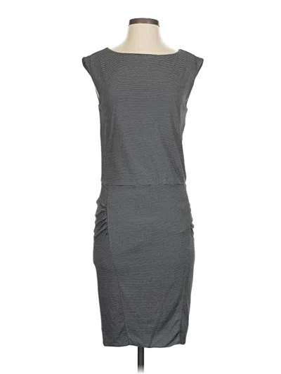 Pre-owned Athleta Casual Dress In Gray