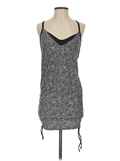 Pre-owned Athleta Casual Dress In Gray