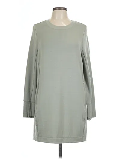 Pre-owned Athleta Casual Dress In Gray
